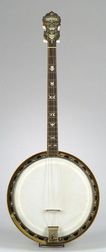 American Tenor Banjo, William L. Lange, New York, 1923, Model D Paramount